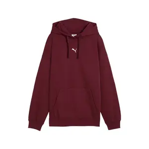 PUMA Womens Essentials Oversized Hoodie Casual Outerwear Casual - Red
