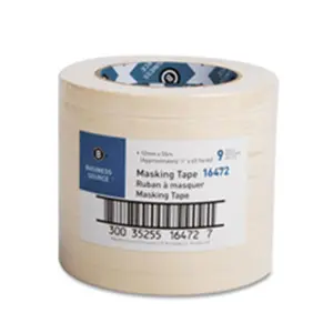 212 MAIN Tan Crepe Back Pressure Sensitive Masking Adhesive Tape - 3in. Core, 2in. x 60 yd