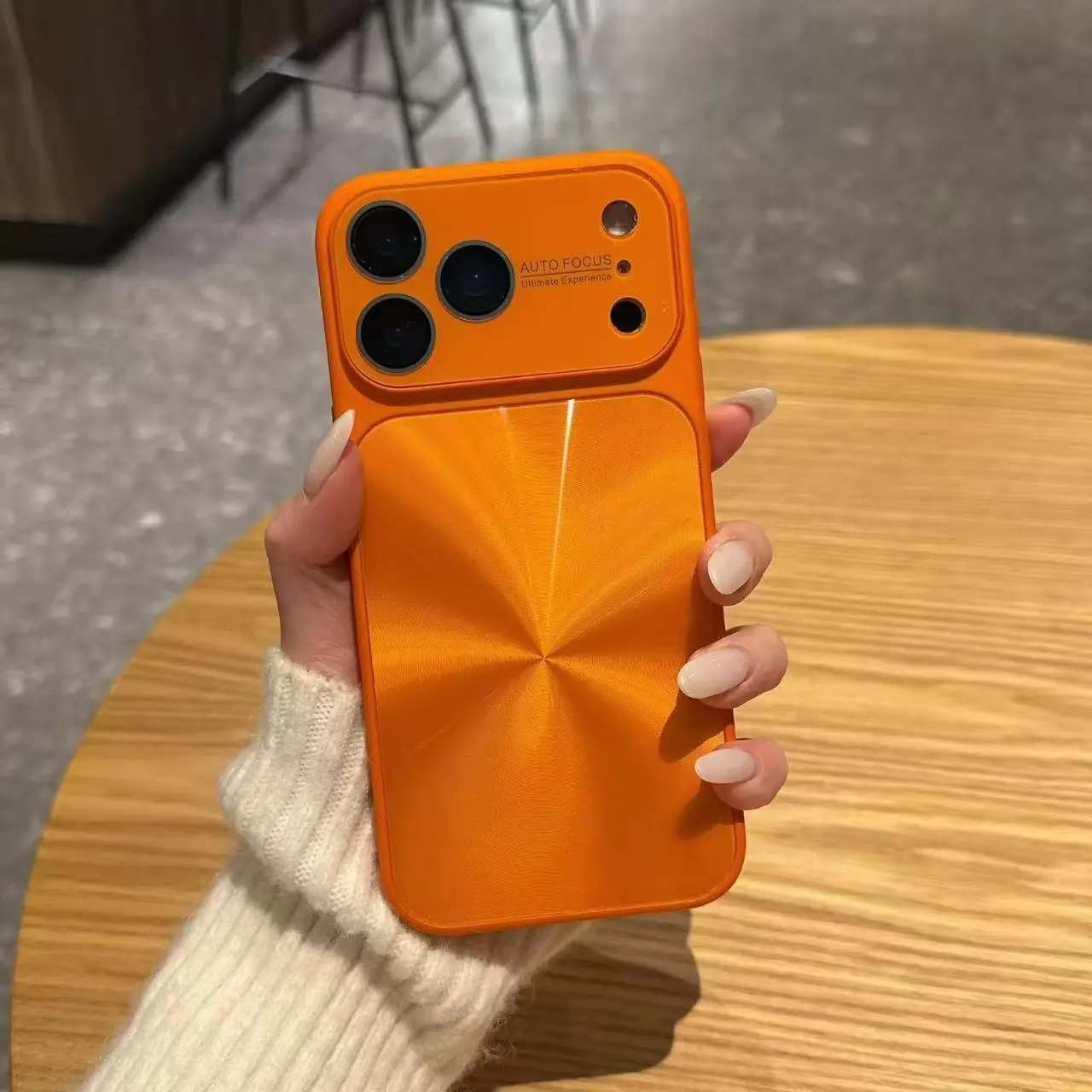 Unique Sunburst Laser Design Makes Your Phone Stand Out. Slim Profile Won’t Add Extra Weight. It Is A Stylish And Practical Phone Accessory For Daily Use.Compatible with iPhone 18.17.16.15.14.13.12.11