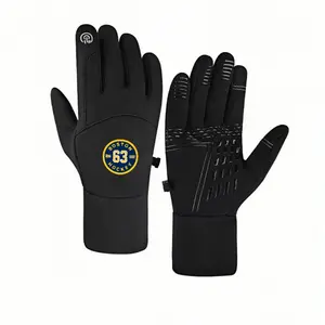 1 pair with Boston Hockey OS Hockey Hockey Easy Clean Deswinter gloves sports gloves Touch Screen Grippy Palm Running for Men Women Warm birthday gifts Fashion Modern Trendy Best Selling