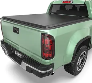 OEDRO Soft Roll-Up Tonneau Cover Fits for 2015-2026 Chevrolet Colorado GMC Canyon 5.2ft Bed, Full Protection with Durable Double-Layer PVC Vehicle