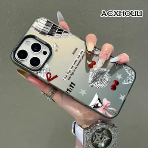 TPU Case for iPhone 17 16 E Pro Max 15 Plus 14 13 12 11 XR XS Aya Tropical Beach Symbols Aesthetic, Trendy, Pattern Phone Cover  case