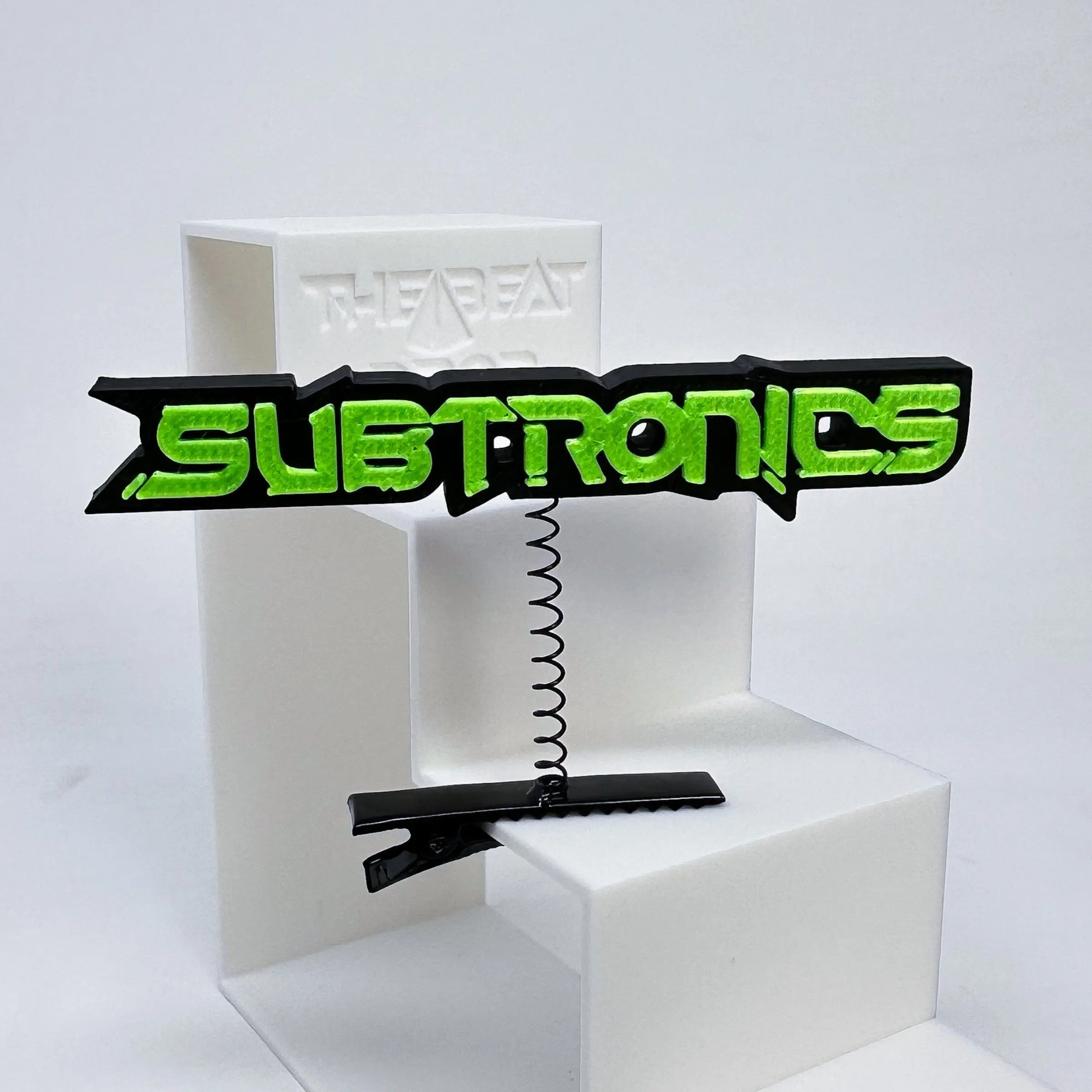 10-Pack Subtronics EDM Rave Sprout Hair Clips, Festival Fashion Hair Accessories for Rave Enthusiasts