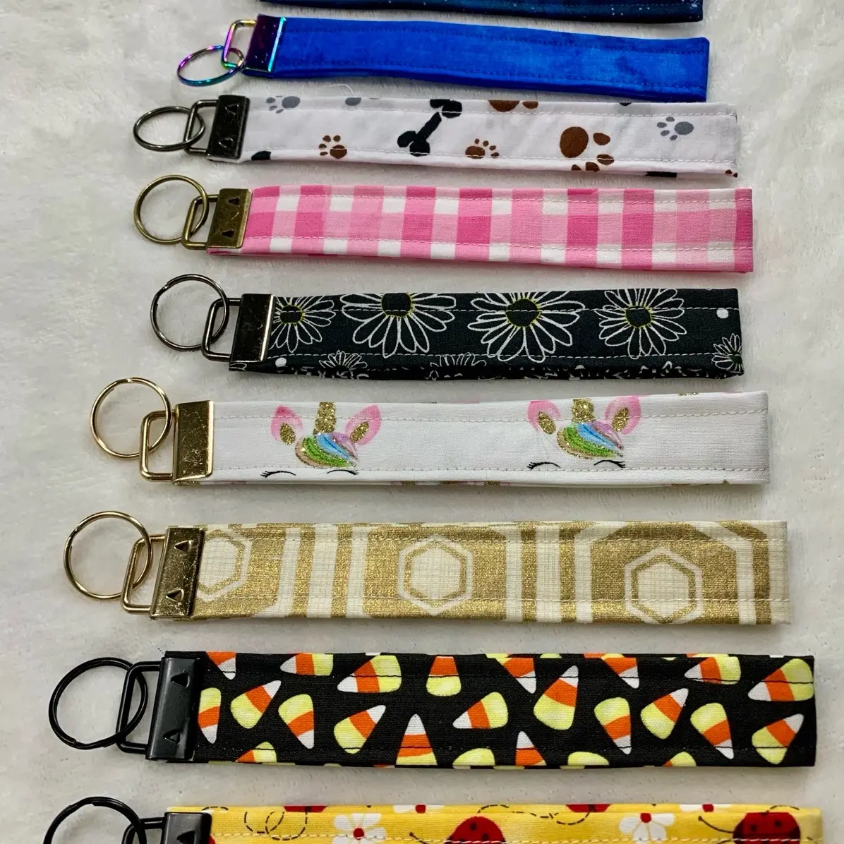 Fabric Wristlet - Everyday Use, Lightweight and Durable Fabric Material