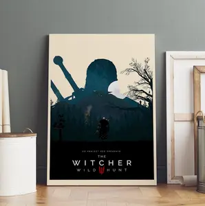 The Witcher Poster | Rolled Poster Print | Gaming Room Gift #2