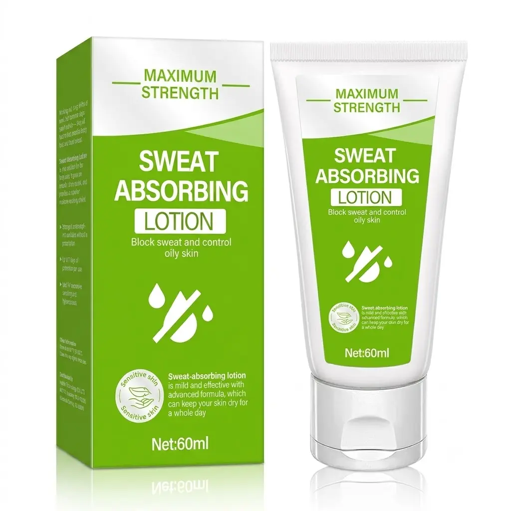 Face Antiperspirant, 2Fl.Oz Long-Lasting Sweat Absorbing Lotion, Oily Skin Control, Forehead, Scalp, Cheeks, Armpit, Contains Natural Moisturizing Ingredients, Suitable for Men & Women