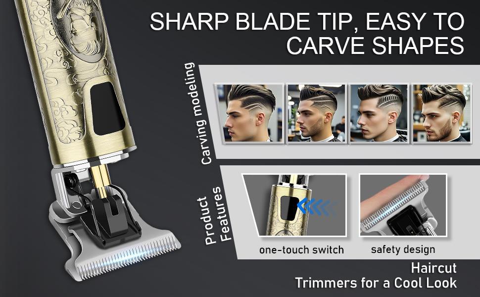 LQT Professional 3-in-1 Hair Clipper Set for Men, Cordless Trimmer & Shaver Kit with Full Accessories, Christmas Gift Edition