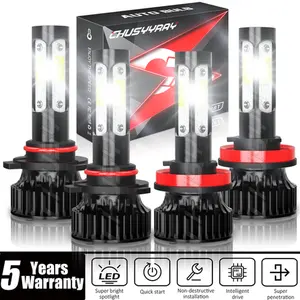 For Honda Odyssey 2011 2012 2013 2014 2015 2016 2017  LED Headlight High/Low Beam Bulbs 9005 H11 Kit Upgrade Whiter