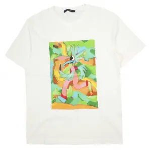 Pre-owned Louis Vuitton Cotton Small Leather Goods LV Friend T shirt