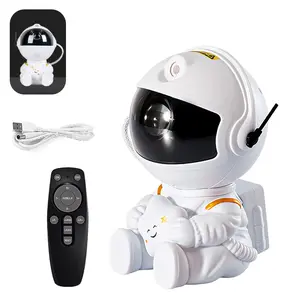 Astronaut Starry Night Projection Lamp with Remote Control, Bedroom, Living Room Decoration, Ceiling Nebula Projection Lamp, Birthday Gift