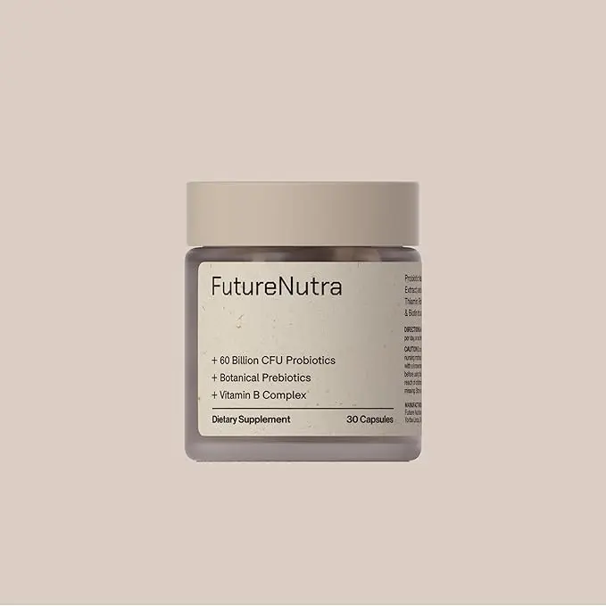 Daily Probiotic Supplement with 60 Billion CFU,10 Advanced Strains - Gut Health Complex with Bifidobacterium and Lactobacillus Acidophilus Probiotic for Women and Men - Shelf Stable with Prebiotics for Digestive Health