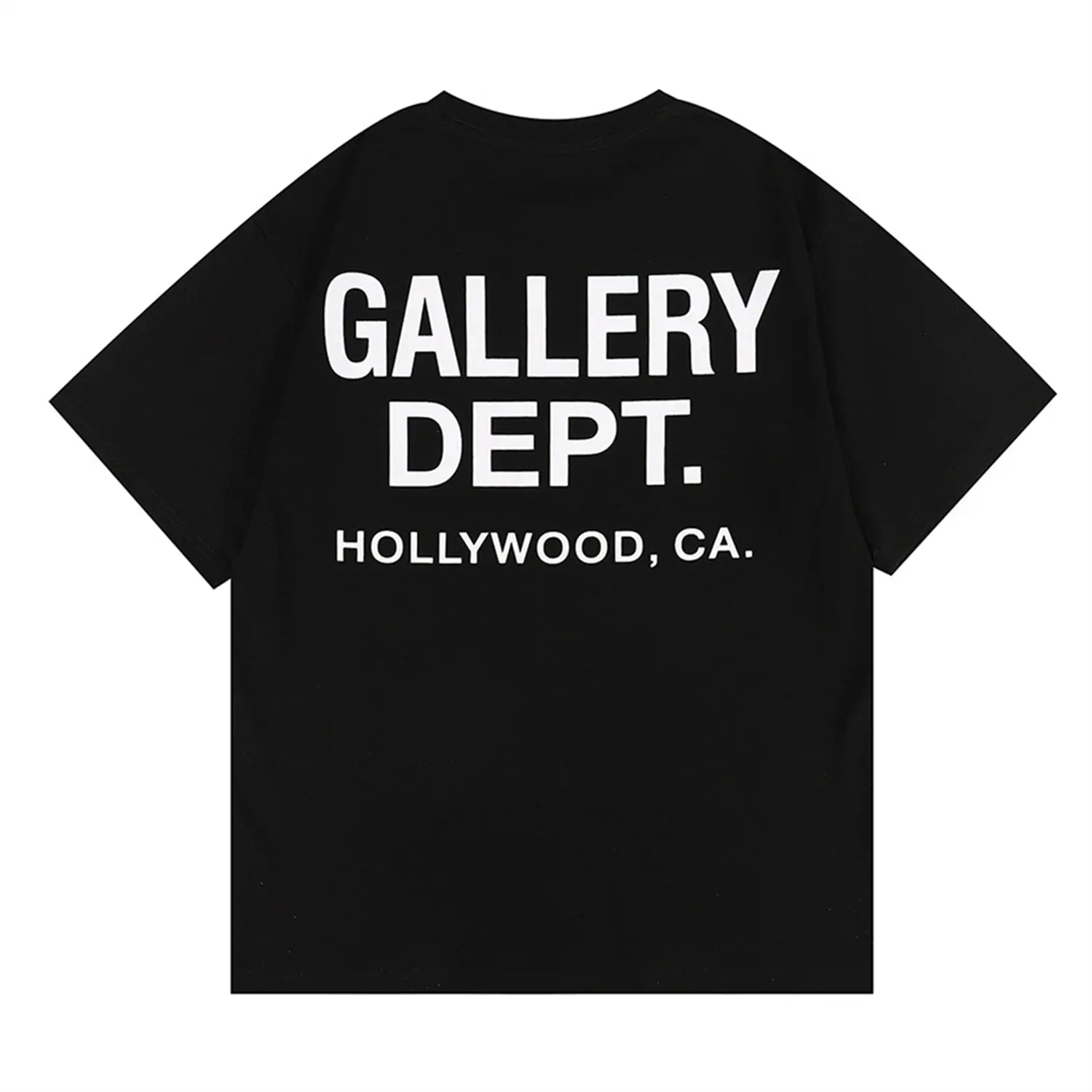 GALLERY DEPT T-shirt Classic Letter Slogan Print Short-Sleeved Casual Fashion T Shirt for Men and Women shirt