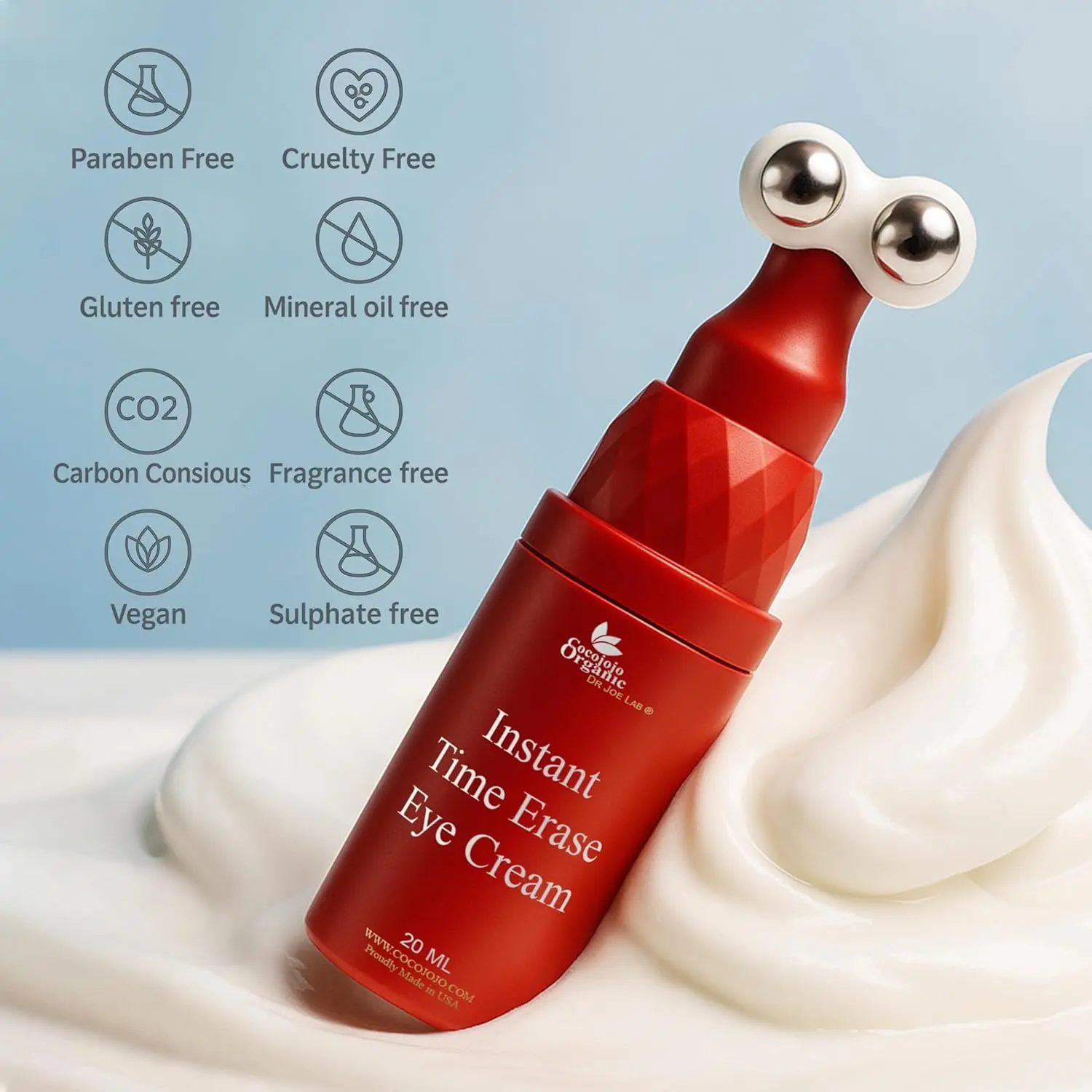 Instant Time Erase Eye Cream | 20 ML