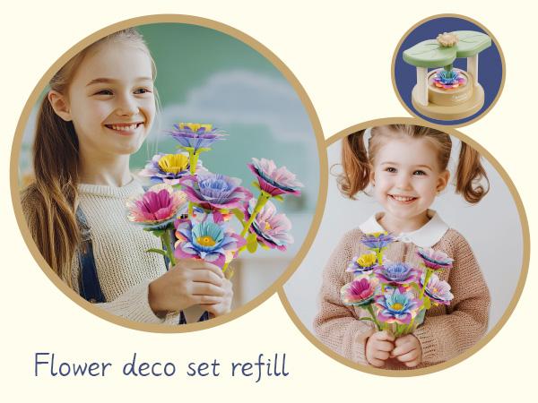 Flower Bouquet Craft Kits, DIY Flower Bouquets Toys for Kids, Arts & Crafts Toy for 4 5 6 7 8+Year Girl Birthday Gifts Ideas,Toddler Creative Activities educational tool Sticker Cards Drawing Paper Flower Bouquet Craft Kits, DIY Flower Bouquets Toys for Kids, Arts & Crafts Toy for 4 5 6 7 8+Year Girl Birthday Gifts Ideas,Toddler Creative Activities educational tool Sticker Cards Drawing Paper