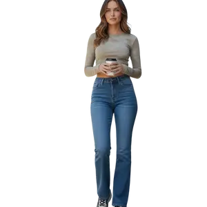 Women's  Vintage Bootcut Jeans Mid Rise Stretch Slim Cherry Embroidered  Pants embroidered  with slim waist,  pants, small, medium, plus size, Flare Jeans   Baggy Jean for Waisted Wide Leg Bootcut Jeans Stretchy  Pants  casual trouser woman cute denim