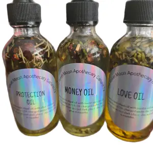Handcrafted Ritual Oils– Attraction, Romance/  Money, Abundance/Protection Energy