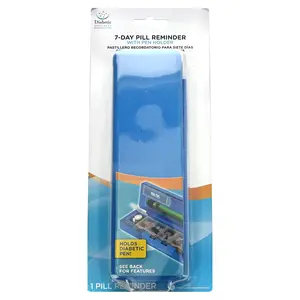 Ezy Dose 7-Day Pill Reminder with Pen Holder, 1 Count