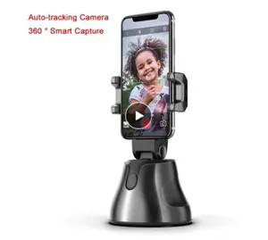 360° Smartphone Selfie Stand for Live Streaming Compact Portable