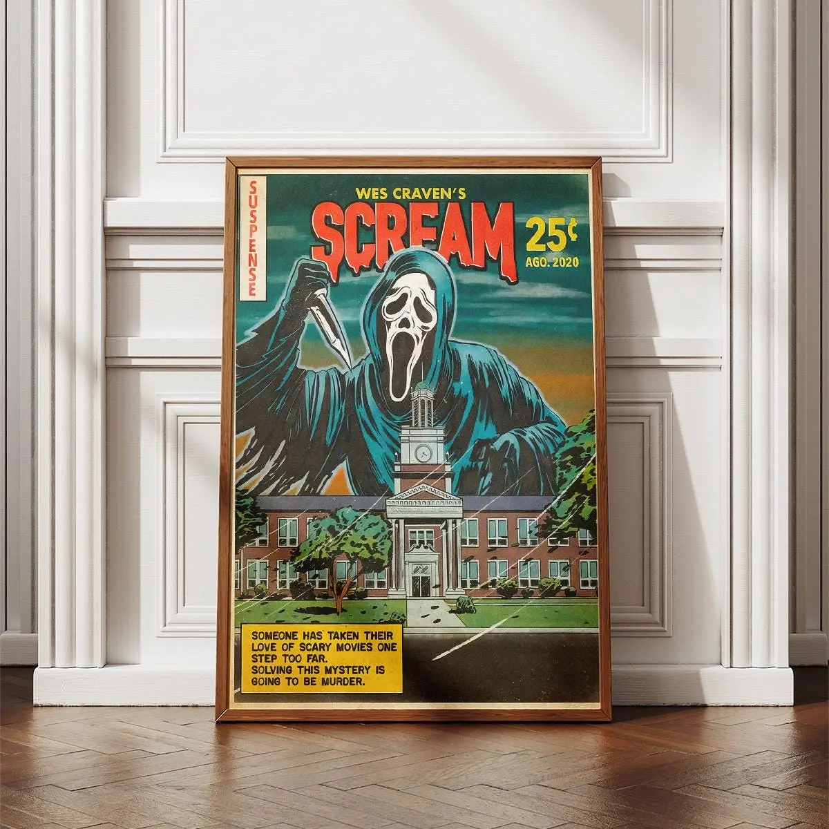 Scream Movie Poster Unframed  - Room Decor - Home Decor - Wall Art Decor - perfect gift for others