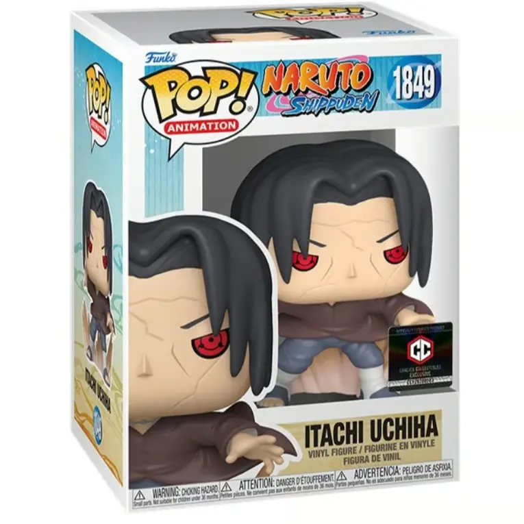 Funko Naruto Series Edo Itachi Uchiha Vinyl Figure - Collectible Figurine for Anime Enthusiasts