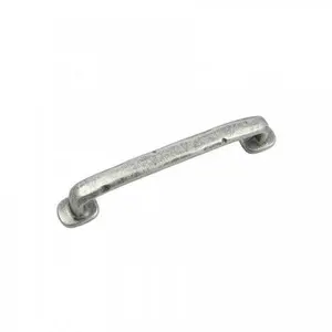 Strategic Brands 84664 5 in. Distressed Pewter Riverstone Cabinet Pull