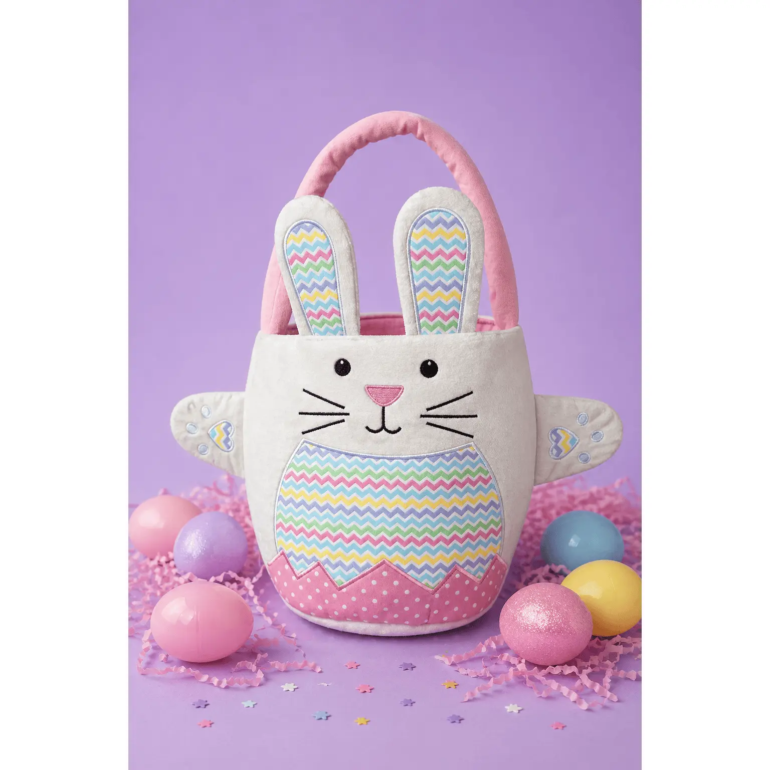 Chevron Easter Bunny Basket