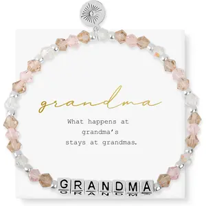 Family Letter Bracelets - Sister Bracelet, Grandma Bracelet, Mom Bracelet - Sister Gifts for Women
