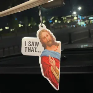 Car Air Freshener Ornament, Car Rear-view Mirror Hanging Aromatherapy Tablet, Car Interior Decoration Accessories for Men & Women, Room Decor, Car Smell Products, Car Accessory, Car Fragrance, Car Scents