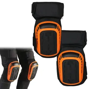 Thick Cushioned Knee Pads Safety with Secure Fit, Designed for High-Intensity Woodworking Renovation Gardening and Construction Tasks