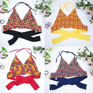 Boho Festival Halter Neck Top, Backless Crop Top, Plus Size Hand Embroidered Cotton Blouse, Festival Fashion, Psychedelic, Vintage Bralette, Retro Style, Hippie Style, Y2K, 90s Fashion, 70s Clothing