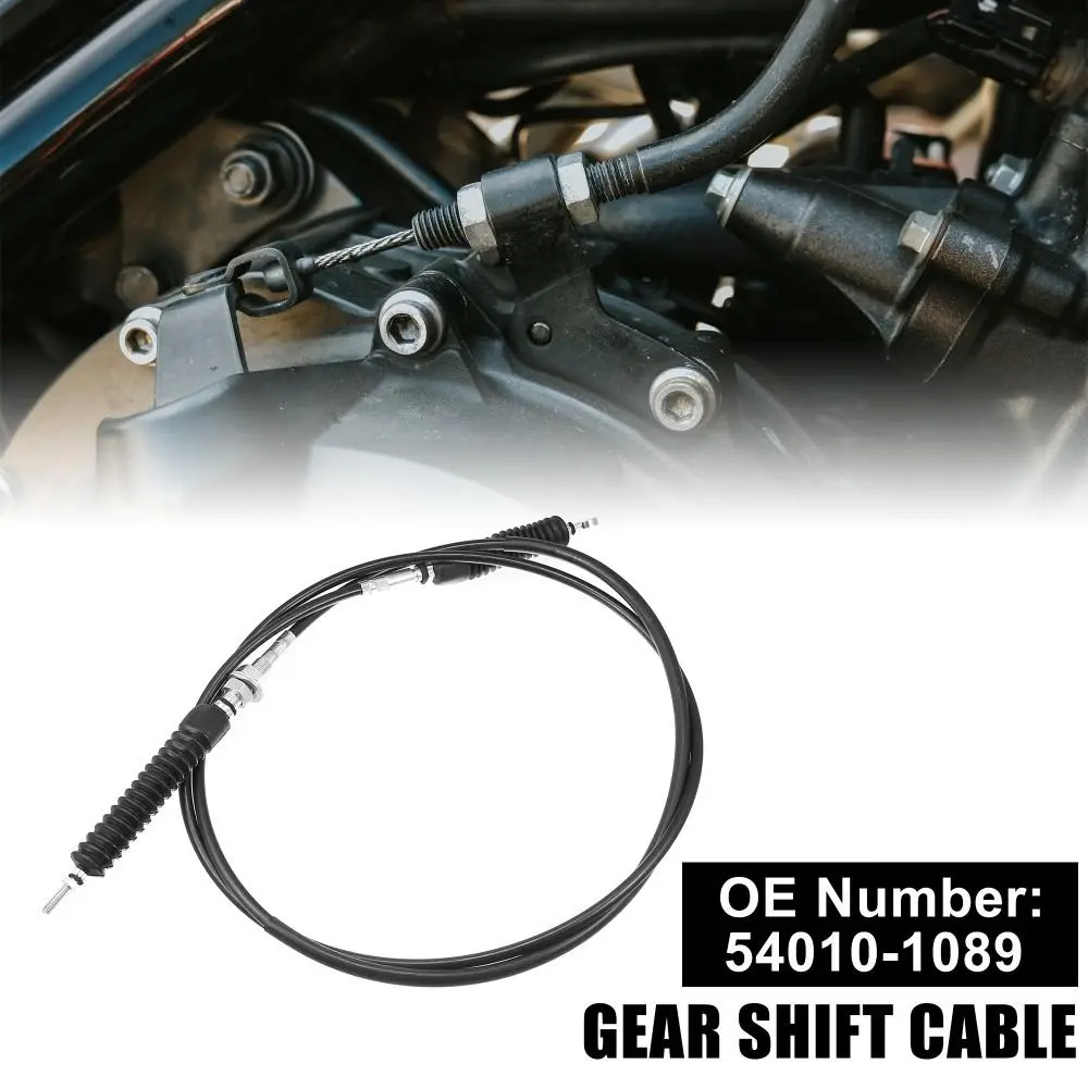 Gear Shift Control Cable for Kawasaki Mule 25xx Series (2500,2510,2520) - Forward/Reverse Transmission Cable, OE #54010-1089, Fits 1993-2002 Models