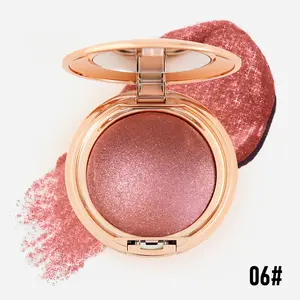 PHOFAY Shimmer Face Highlighter Makeup Powder Gel to Powder Glow Finish Lightweight Healthy Radiance Long Lasting Luminous Face Body Highlighter Cream
