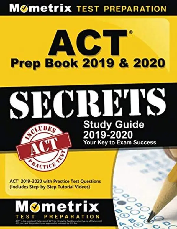 USED-ACT Prep Book 2019 & 2020: ACT Secrets Study Guide 2019-2020 with Practice Test Questions (Includes Step-by-Step Tutorial Videos) by Mometrix College Admissions Test 2019-2020 Team (Paperback)