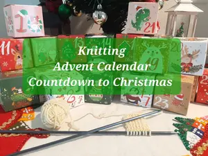 Countdown Advent Calendar for KNITTERS 24 Boxes Knitting Tools Accessories Yarn Christmas Gift Surprise Each Day Holiday Countdown 2024