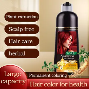 Wine Red Hair Dye Shampoo for Dark Hair,Long Lasting Easy to Use Hair Shampoo for Women,Magic Hair Care Hair Shampoo,3IN1 Bright Burgundy Color Shampoo adore  hair dye Haircare Salon Olive Silky Oil mei du