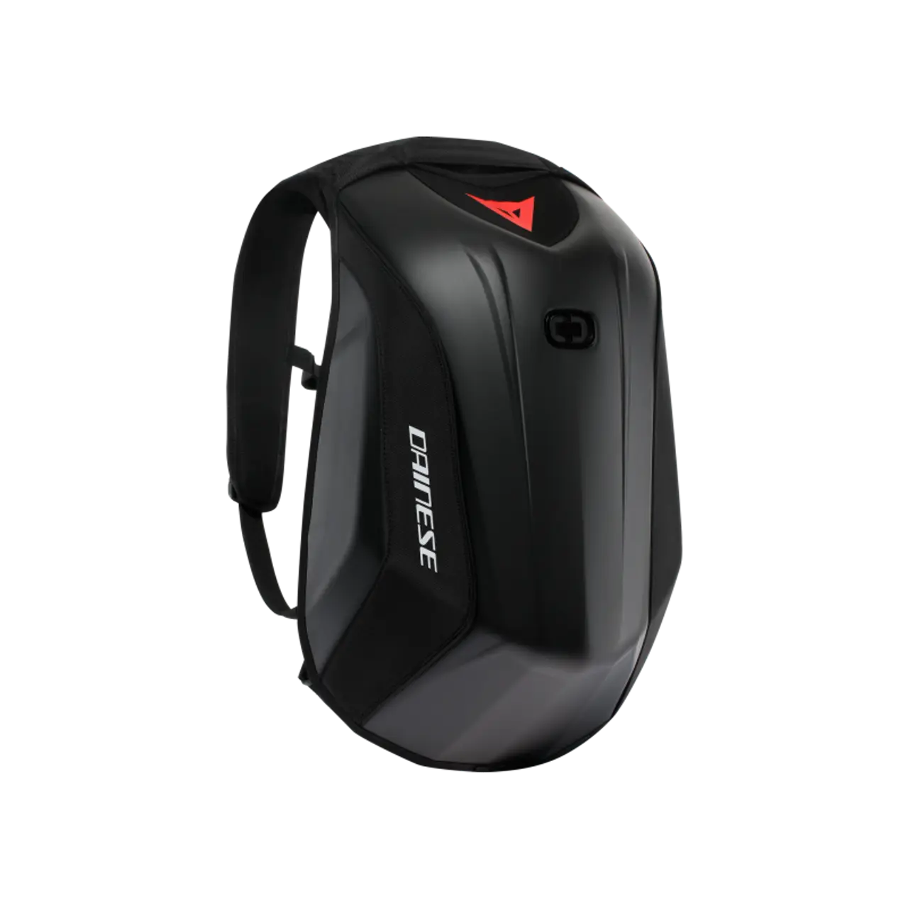 Dainese D-Mach 2 Backpack - Black with Red Logo & Dainese Branding - 22.2L Capacity - Ergonomic Design for Sport Bikers - Adjustable Backrest & Shoulder Straps - No Warranty