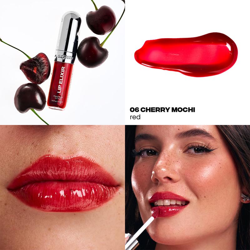 RED-Y OR NOT Lip DUO: Lip Liner STAY-N & Lip Glaze Elixir DUO