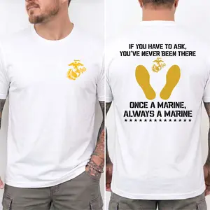USMC Slang Tribute T-Shirt – Tactical Marine Veteran Graphic Tee Gift for Marines Unisex 100% Cotton Soft Comfort Fit All Seasons