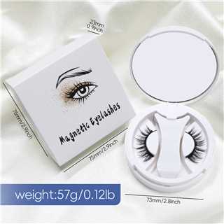 Magnetic Lash Set 5 Pairs with 1 Clip No Glue Required Reusable Natural False Lashes for Eyelashes Makeup Cosmetic DealsforYoursdays