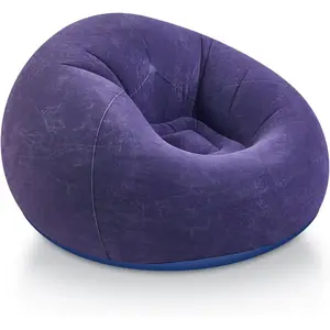 Inflatable Bean Bag Chairs for Adult Blow up Chairs Lazy Sofa Folding Portable Inflatable Chair for Movie Outdoor Room Bedroom Reading Camping