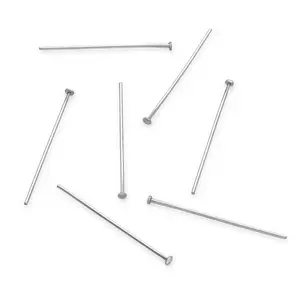 200pcs 304 Stainless Steel Flat Head Pins – 0.7mm Wire (20mm/25mm/30mm/40mm/50mm)