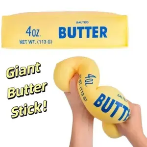 Super Soft Squishy Butter Stick Stress Toy Slow Rising Sensory Fidget Office School Anxiety Relieving and Decompression