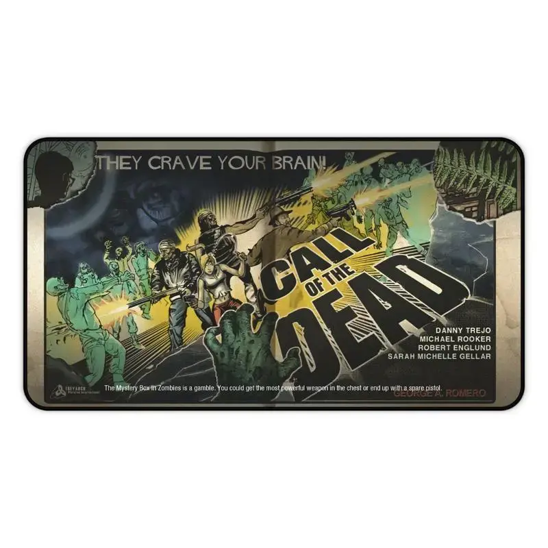 Zombies Desk Mats – Black Ops-Inspired Loading Screens (Kino, Origins, Tranzit, Ascension) – Black Ops-Inspired Loading Screen Design, Gaming Items Gaming Accessories Mouse Pad Call Of The Dead