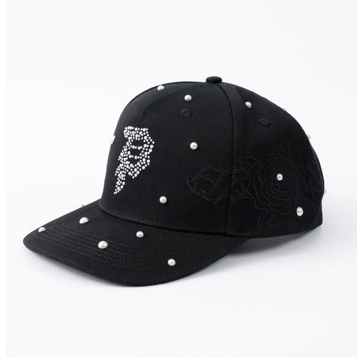 WESTWOOD Frame Snapback Hat, Fashion Clothes Accessory with Pearl Touch Detail