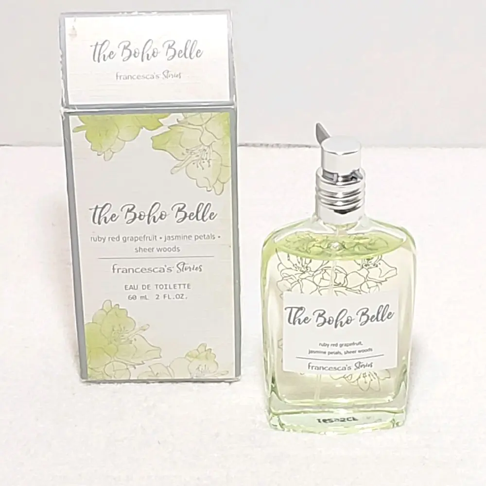 Women's Rare Discontinued Francesca's Stories The Boho Belle EDT Spray, 2 oz (60ml)