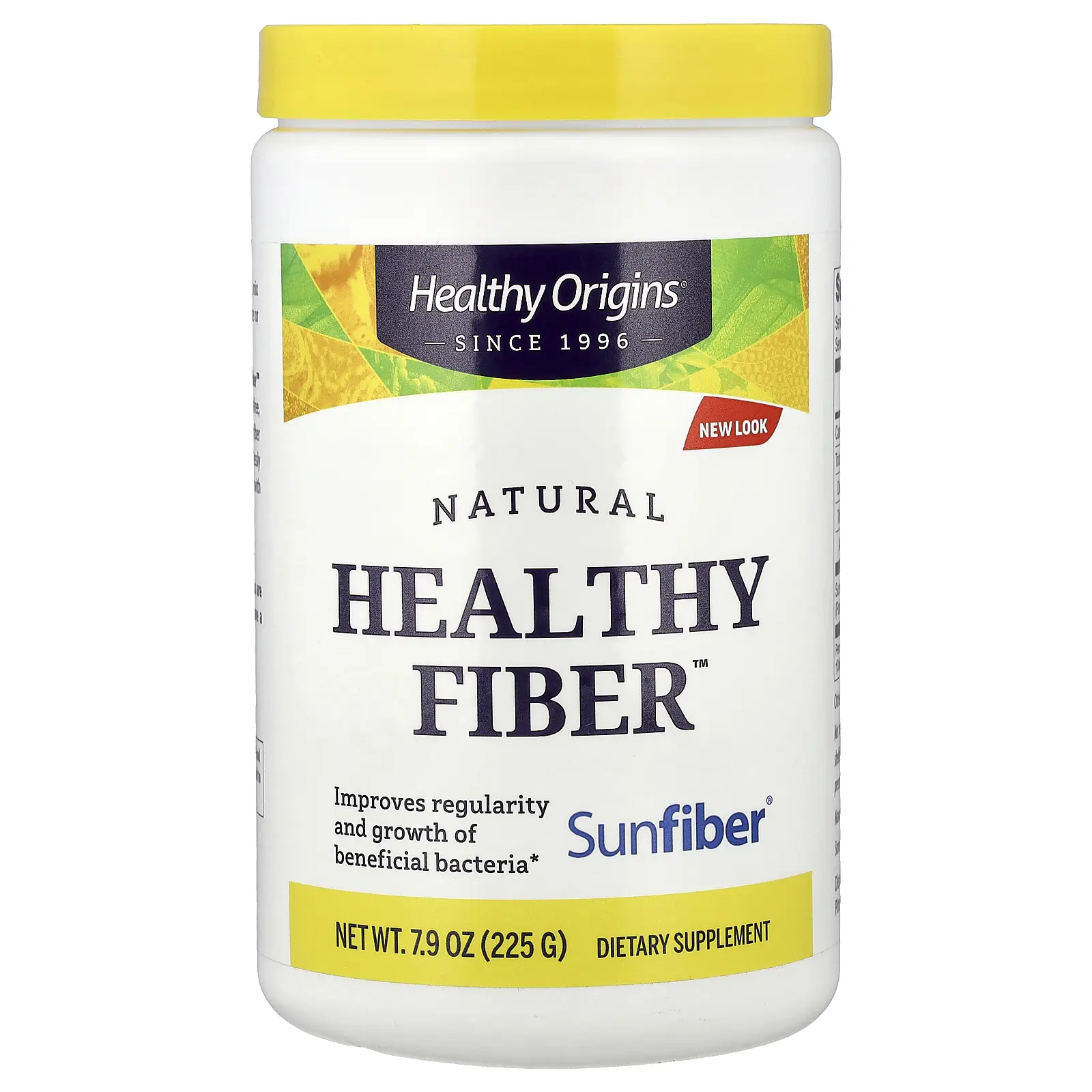 Healthy Origins Natural Healthy Fiber™, Unflavored, 7.9 oz (225 g)