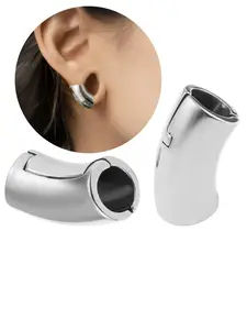 vanku 1pcs 00g Earlobe Clip for Body Decoration, Comfortable Everyday Wear with Cartilage Clips and Ear Plugs, Stylish Ear Accessories, Clip Earrings