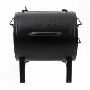 Char-Griller Portable Pro Portable Charcoal Grill and Side Fire Box