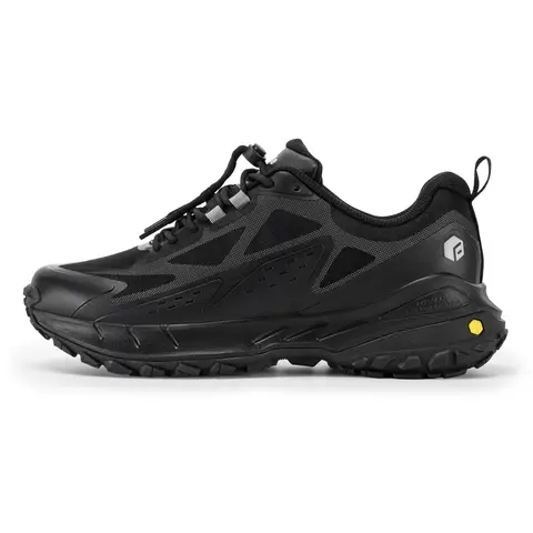 FitVille Men's Low-Top LugMax Hiking Shoes V2 - Waterproof, Slip-Resistant, Breathable Outdoor Lightweight Hiking Shoes with Cushioned EVA Midsole, Enhanced Materials All-Season Casual Training Sneakers for Trail Run