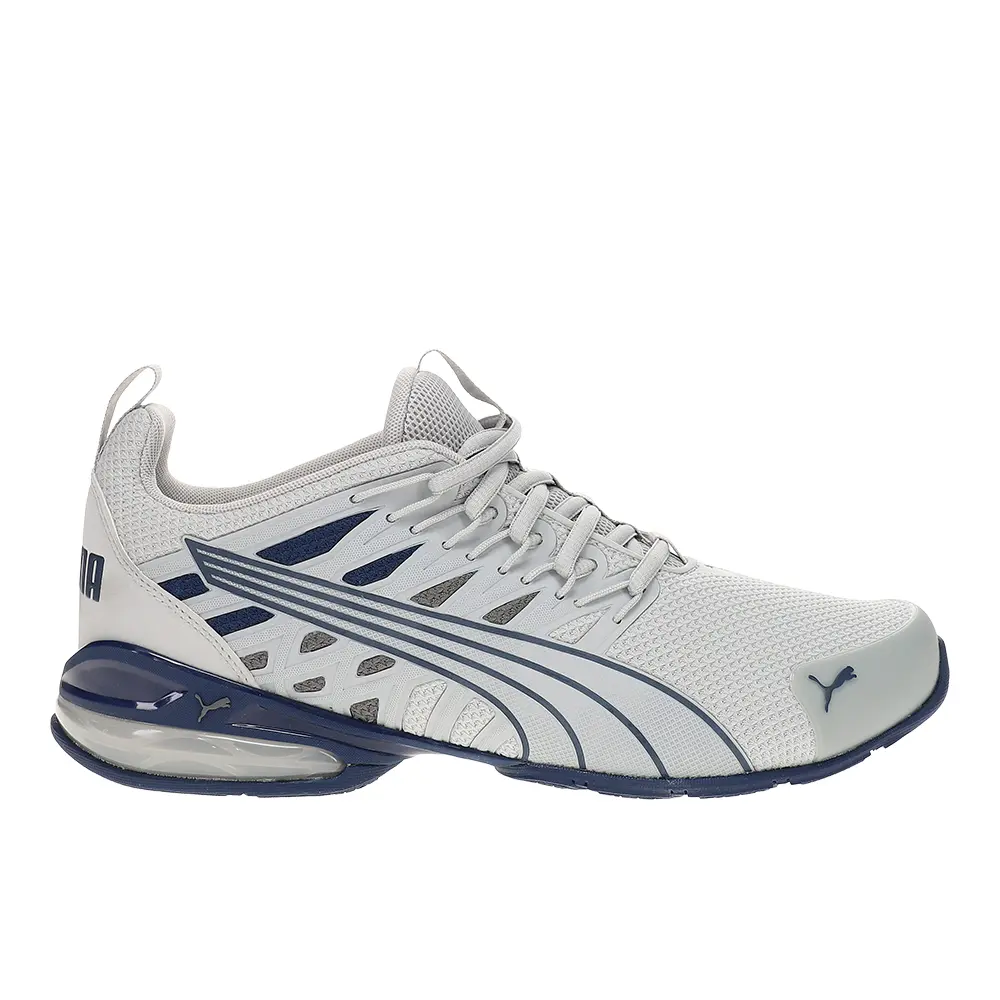 PUMA Mens Voltaic Evo Qtr Fade Running Sneakers Shoes - Grey PUMA Mens Voltaic Evo Qtr Fade Running Sneakers Shoes - Grey